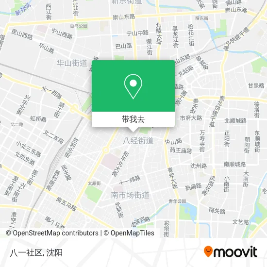 八一社区地图