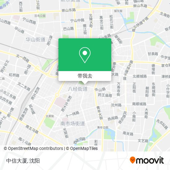 中信大厦地图
