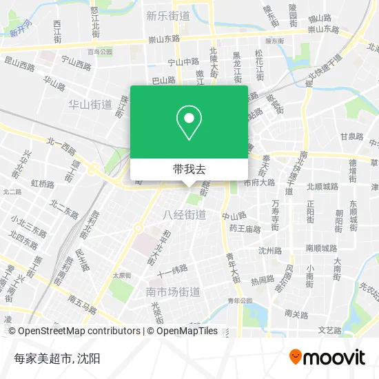 每家美超市地图