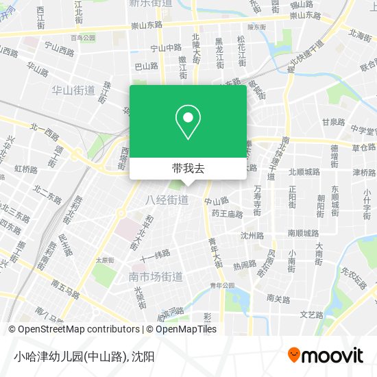 小哈津幼儿园(中山路)地图