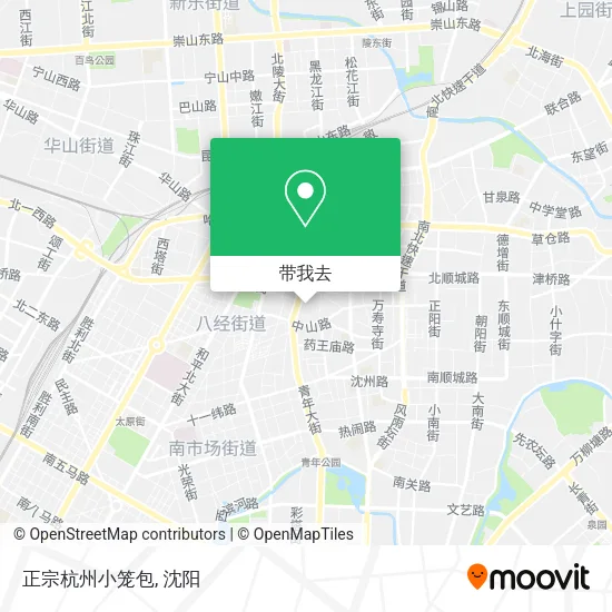 正宗杭州小笼包地图