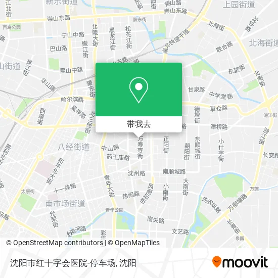 沈阳市红十字会医院-停车场地图