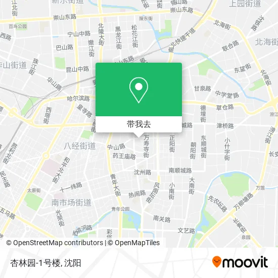 杏林园-1号楼地图