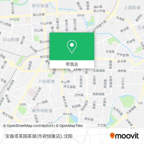安薇塔英国茶屋(市府恒隆店)地图