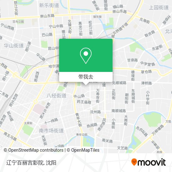 辽宁百丽宫影院地图