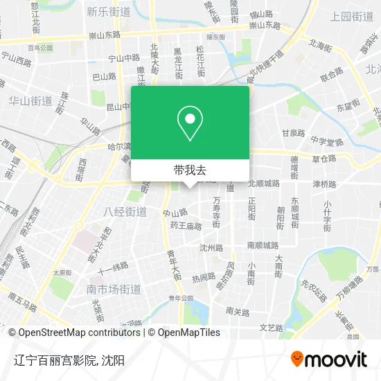 辽宁百丽宫影院地图