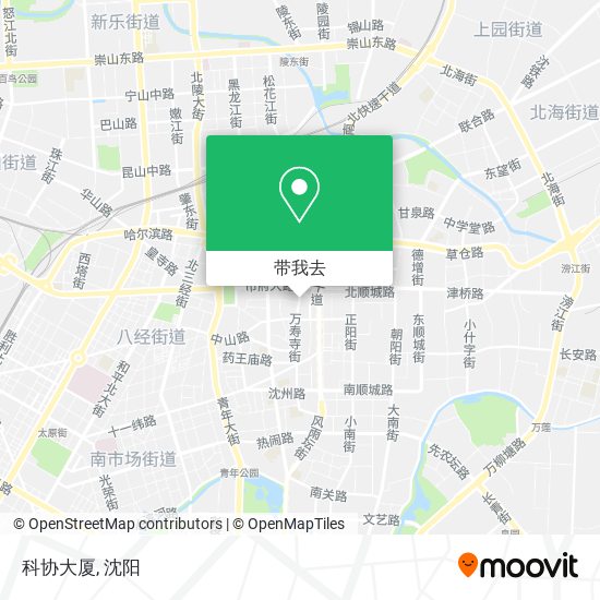 科协大厦地图
