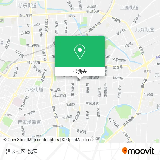涌泉社区地图