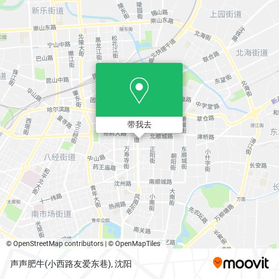 声声肥牛(小西路友爱东巷)地图