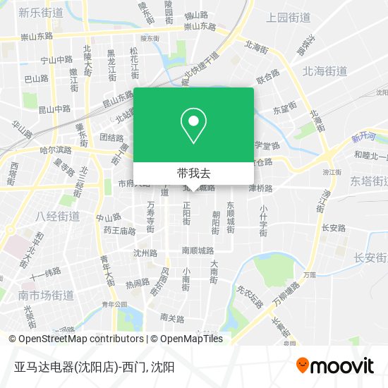 亚马达电器(沈阳店)-西门地图