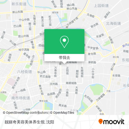 靓丽奇美容美体养生馆地图