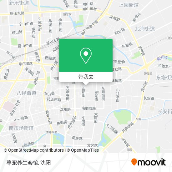 尊宠养生会馆地图