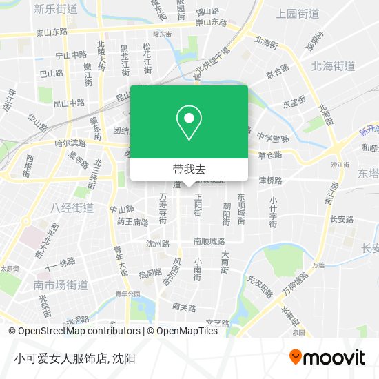 小可爱女人服饰店地图