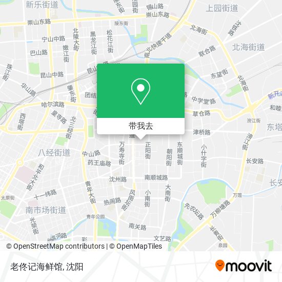 老佟记海鲜馆地图
