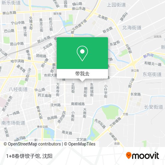 1+8春饼饺子馆地图