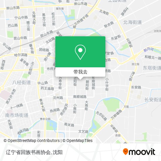 辽宁省回族书画协会地图
