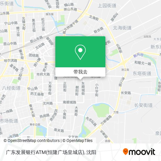 广东发展银行ATM(恒隆广场皇城店)地图