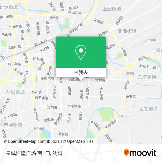 皇城恒隆广场-南1门地图