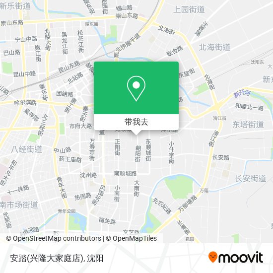 安踏(兴隆大家庭店)地图