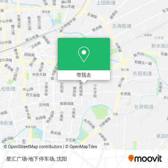 星汇广场-地下停车场地图