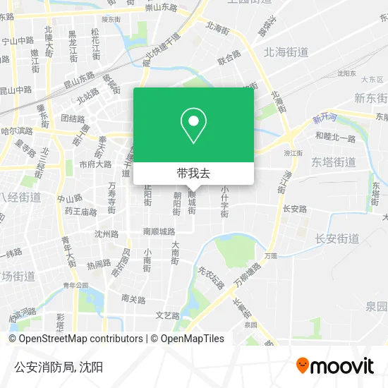 公安消防局地图