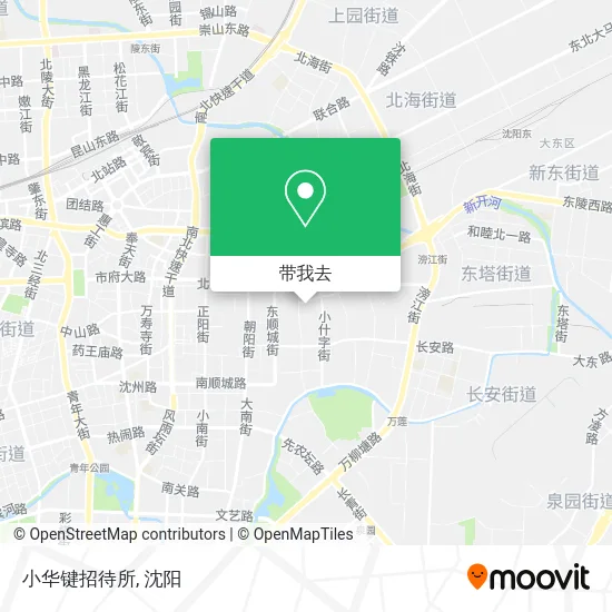 小华键招待所地图