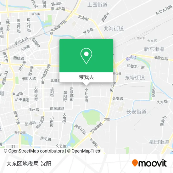 大东区地税局地图
