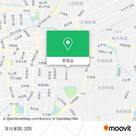 富仕家园地图