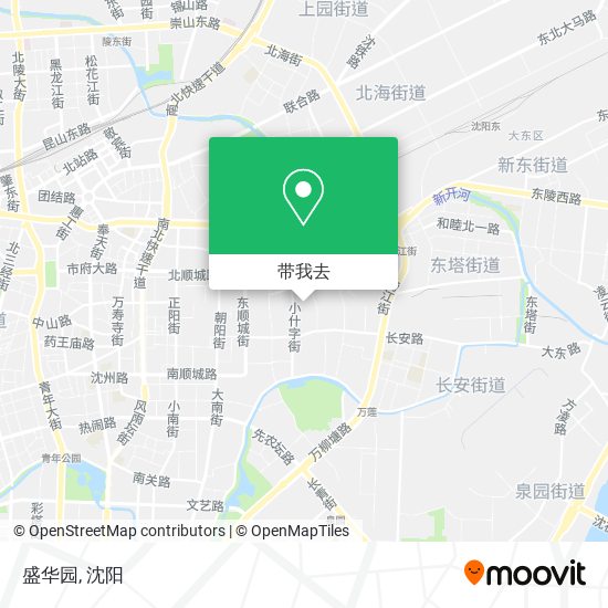盛华园地图