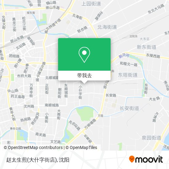 赵太生煎(大什字街店)地图