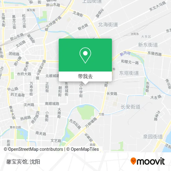 馨宝宾馆地图