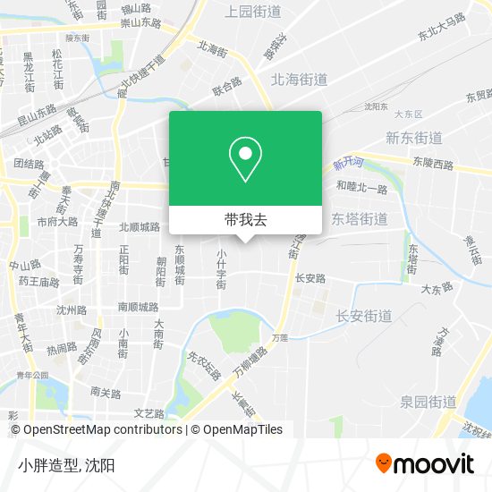 小胖造型地图