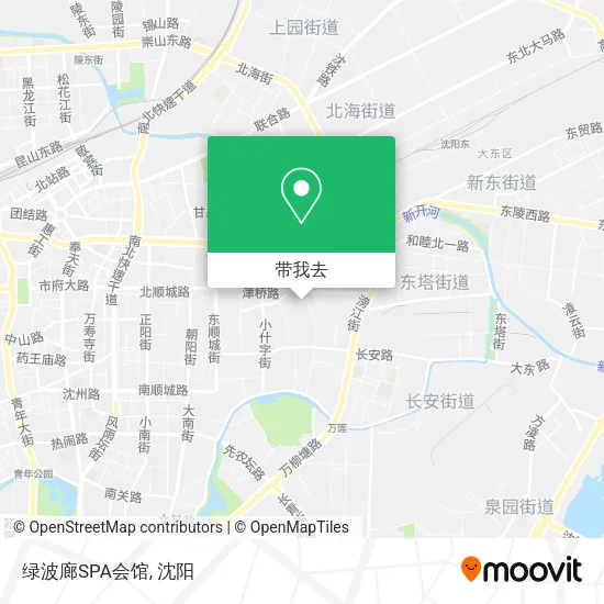 绿波廊SPA会馆地图