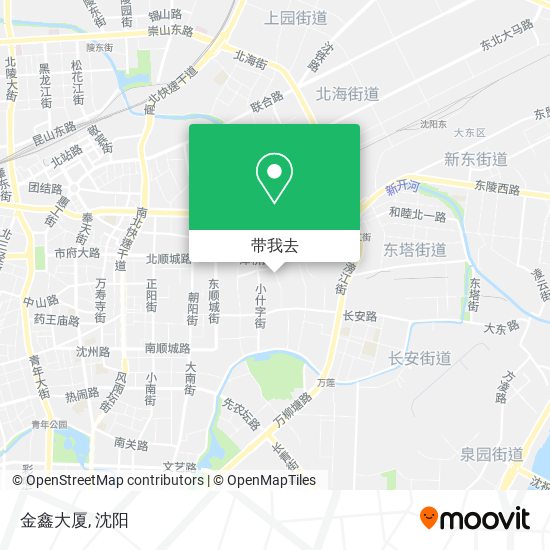 金鑫大厦地图