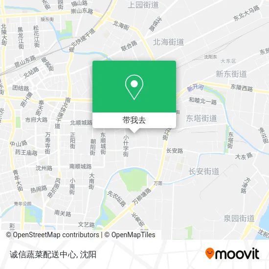 诚信蔬菜配送中心地图