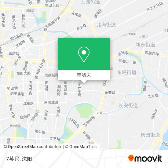7英尺地图