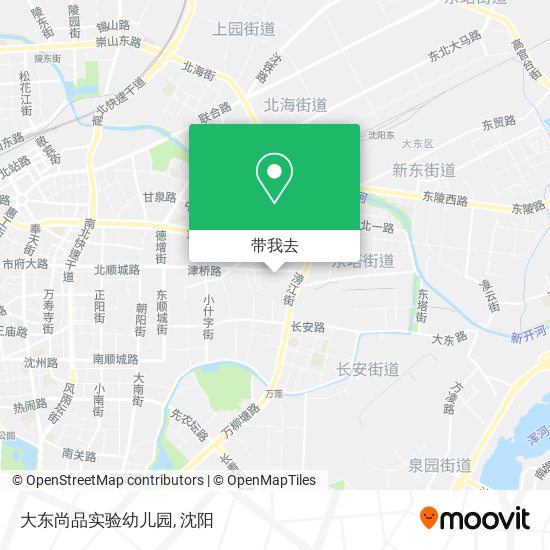 大东尚品实验幼儿园地图