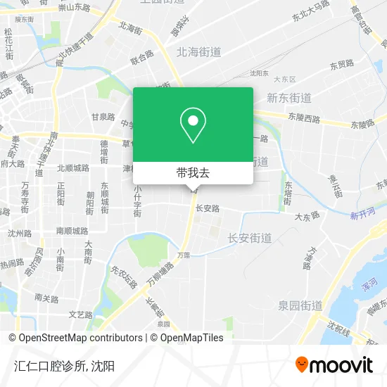 汇仁口腔诊所地图