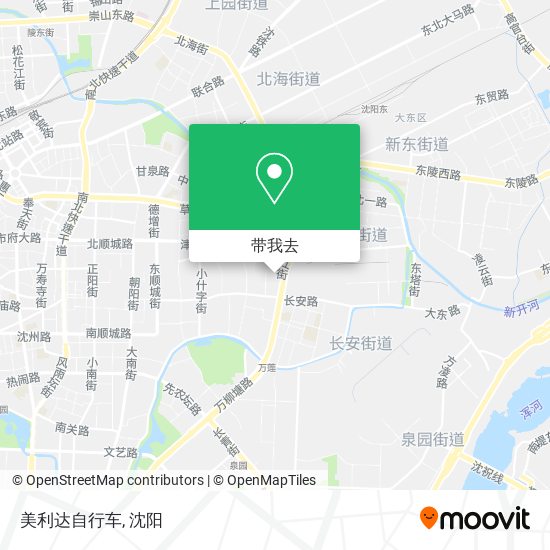 美利达自行车地图