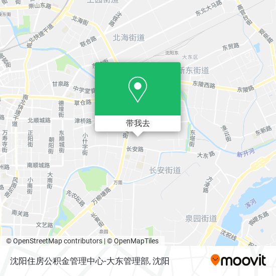 沈阳住房公积金管理中心-大东管理部地图