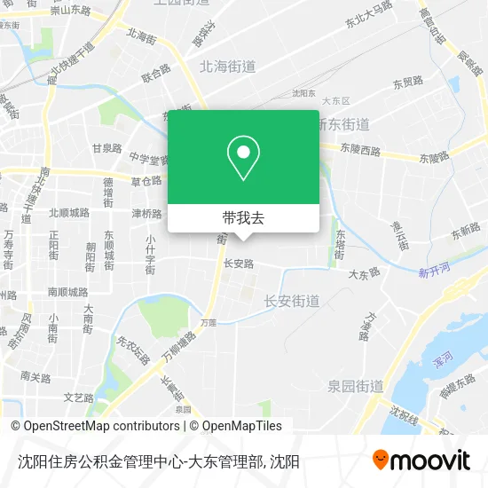 沈阳住房公积金管理中心-大东管理部地图