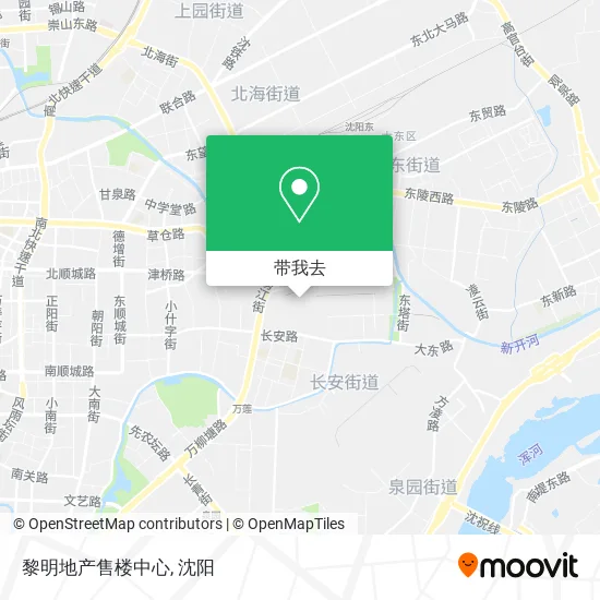 黎明地产售楼中心地图