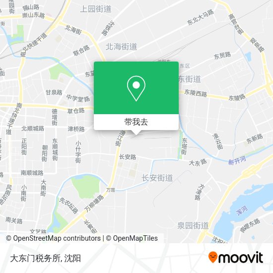 大东门税务所地图