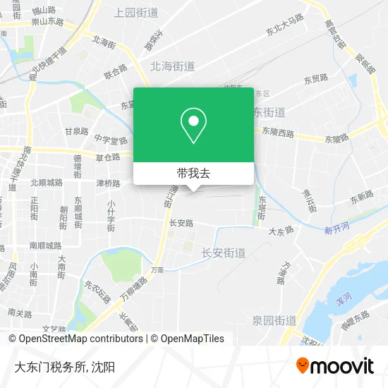大东门税务所地图