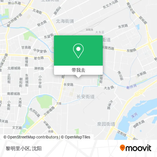 黎明里小区地图