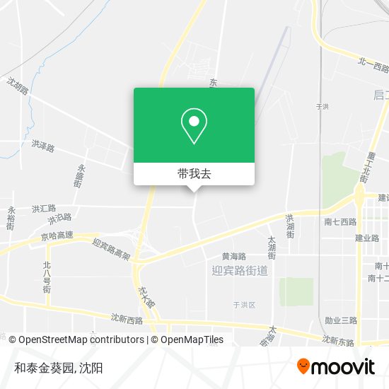 和泰金葵园地图