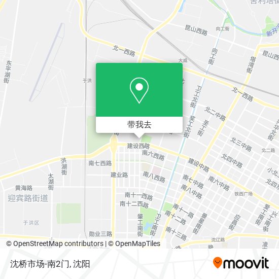 沈桥市场-南2门地图