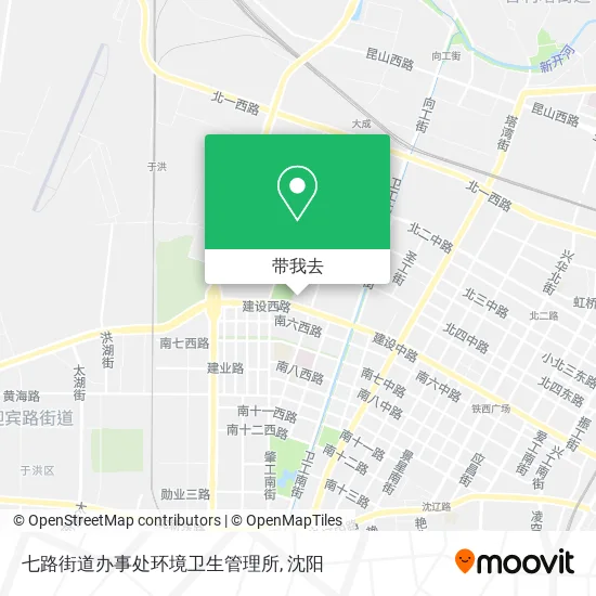 七路街道办事处环境卫生管理所地图