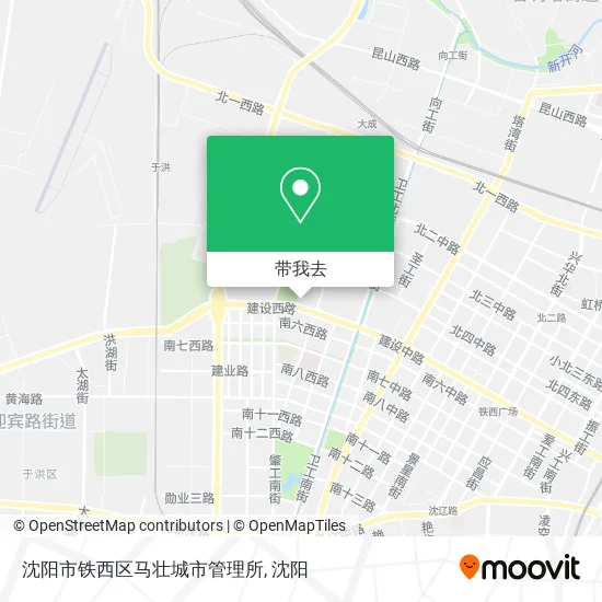 沈阳市铁西区马壮城市管理所地图