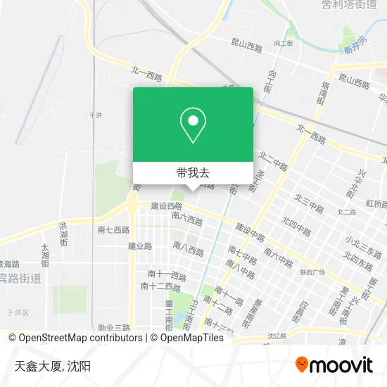 天鑫大厦地图